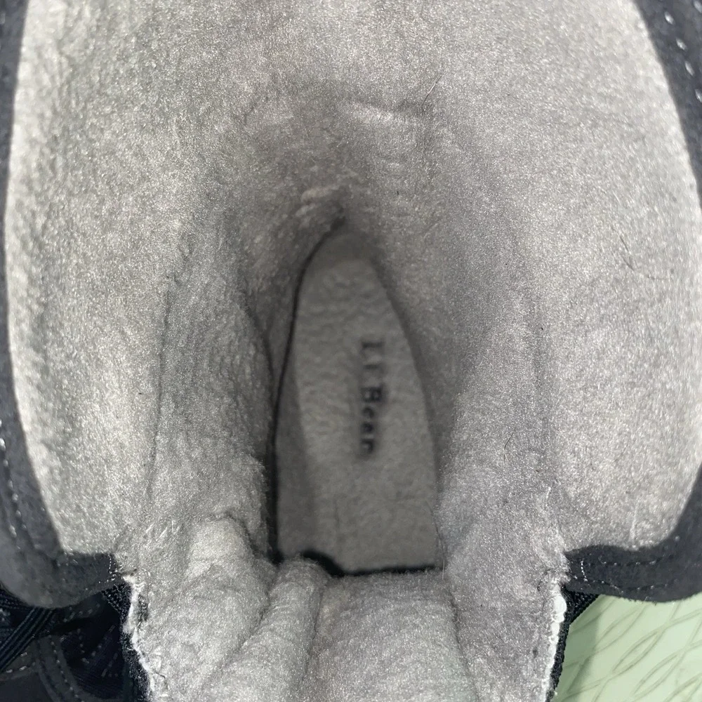 L.L. Bean Women‎ Insulated Winter Snow Ski Boots Black Waterproof Primaloft 6.5M